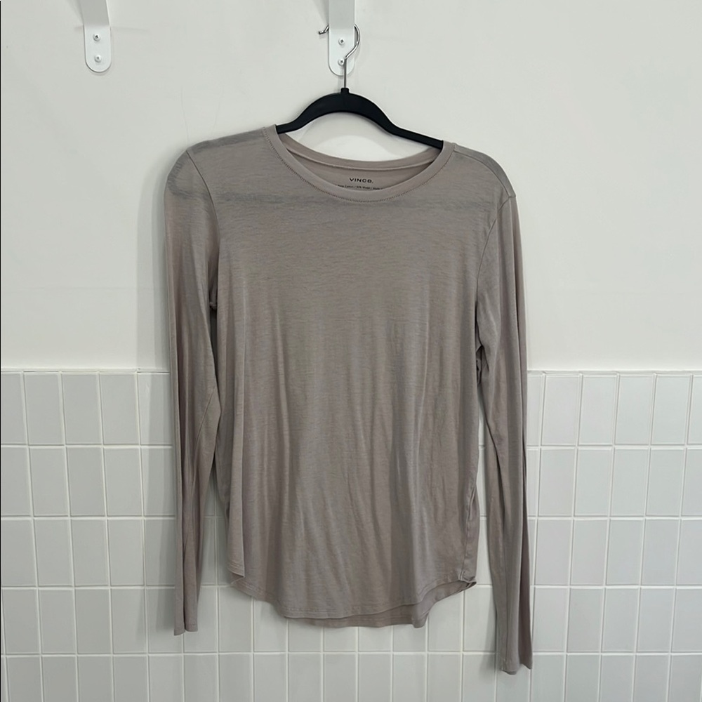 Vince Brown Fitted Short Sleeve Tee